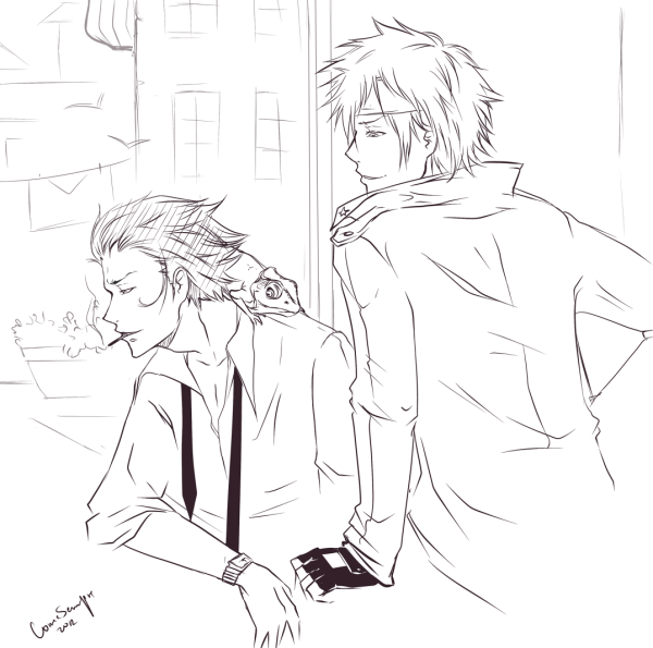 Колонелло реборн арт яой