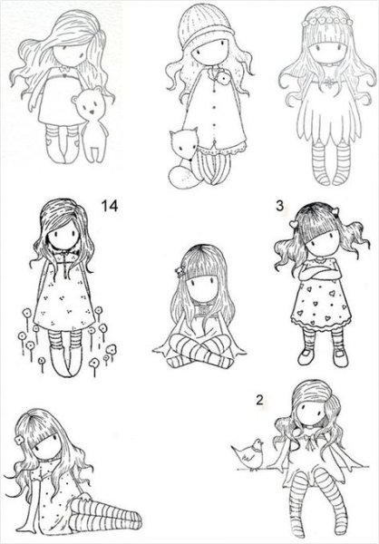 Куклы Сюзанны Вулкотт выкройка