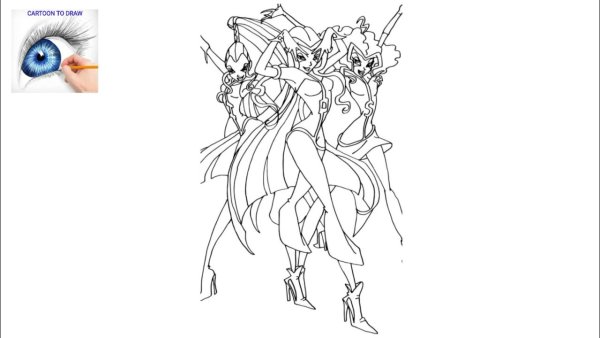 Раскраски Винкс Трикс