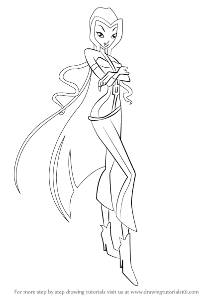 Раскраски Винкс Айси