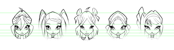 Нарисовать Винкс