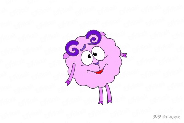 Бараш из смешариков нарисовать