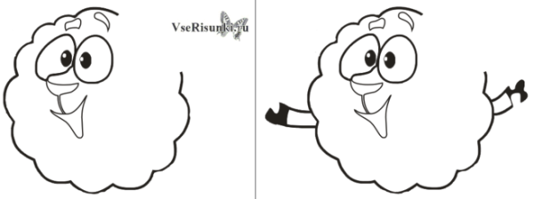 Бараш Смешарики поэтапно