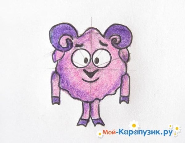 Смешарики для рисования