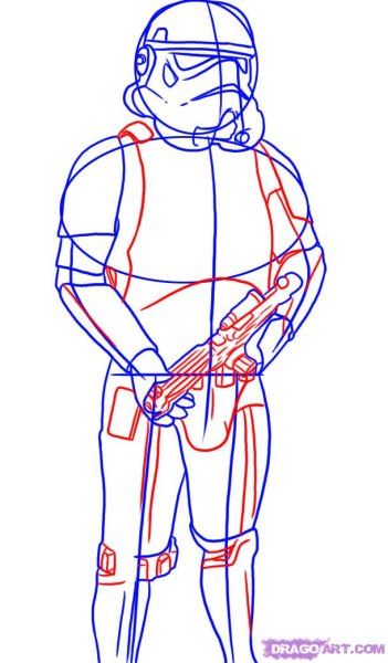 Имперский Штурмовик голова