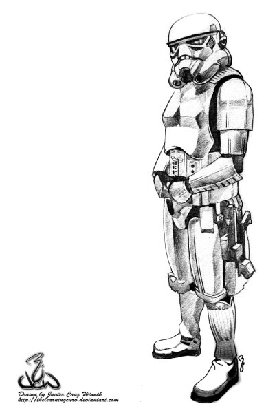 Немецкий Штурмовик нарисованный