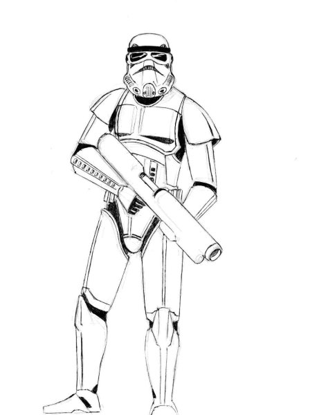 Шлем штурмовика раскраска