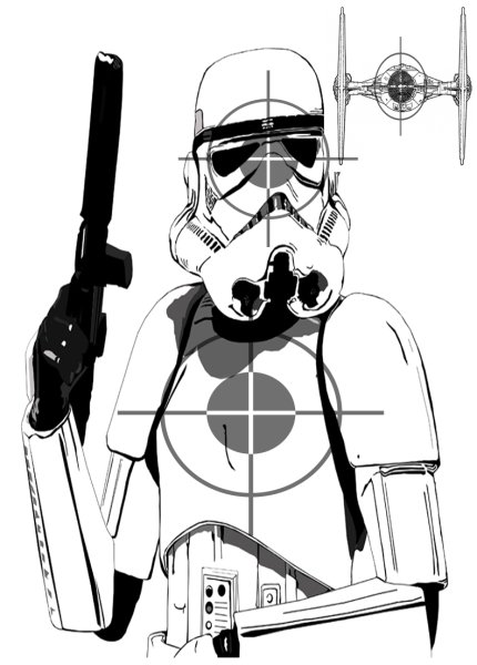 Рисунок Берегового штурмовика