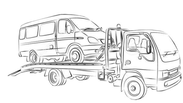 Эвакуатор эскиз