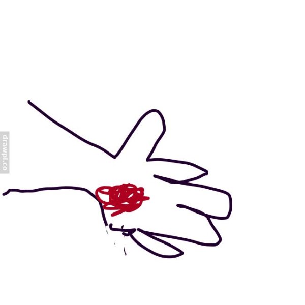 Эффект ожога рисование