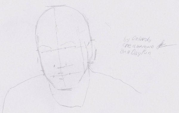 Портрет Никиты Панфилова карандашом