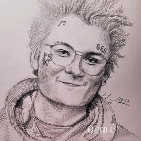 Моргенштерн для срисовки