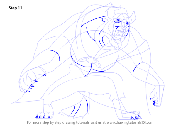 Всадник на коне карандашом