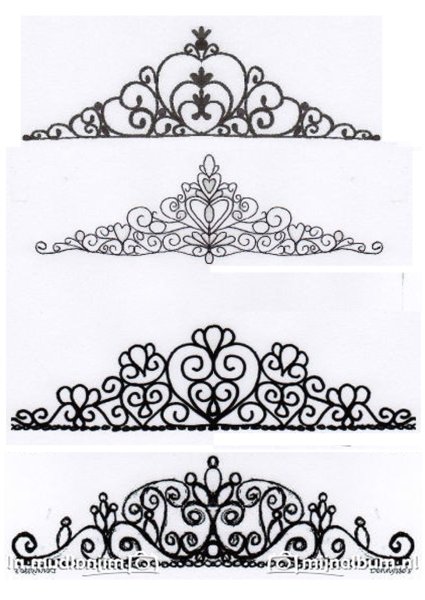 Диадема из айсинга