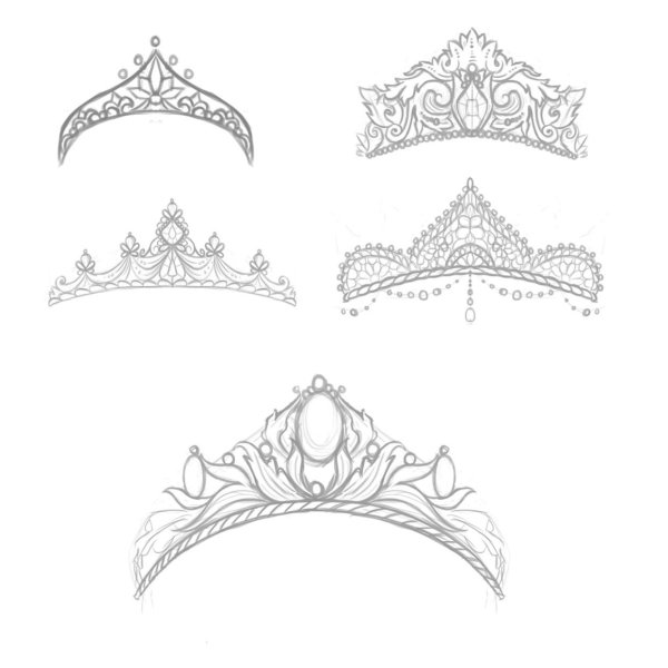 Референс тиара принцессы