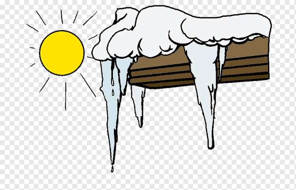 Сосульки раскраска