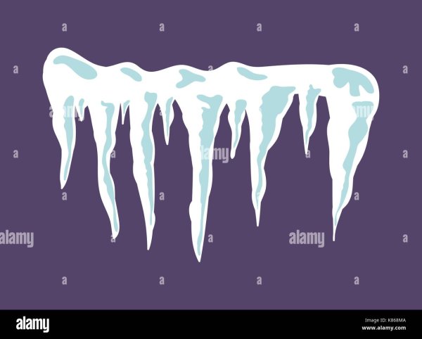 Сосули вектор