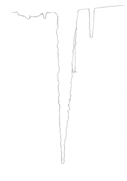 Сосульки раскраска