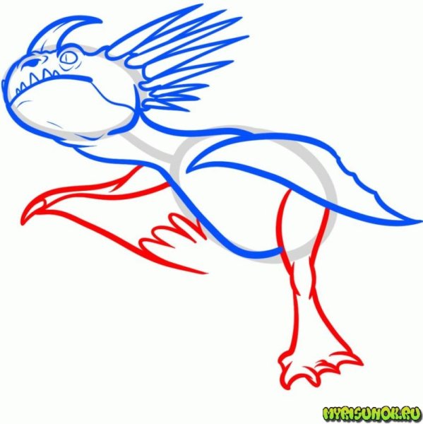 Громгильда карандашом