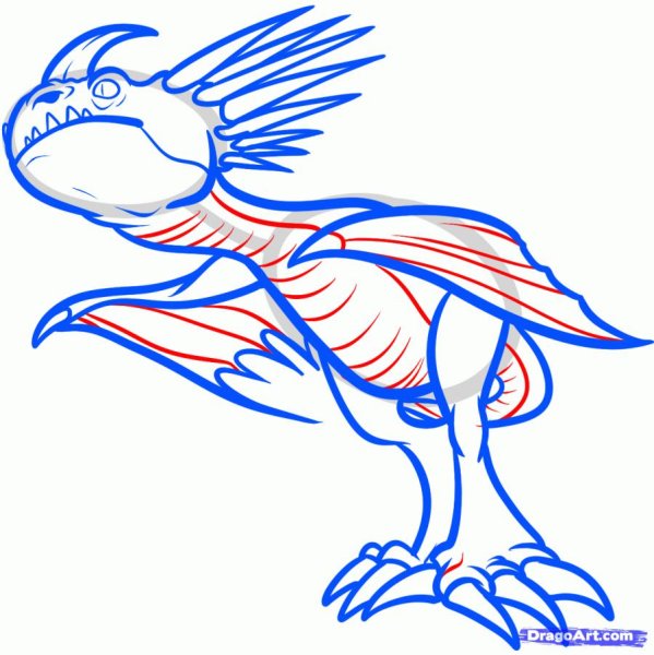 Громгильда карандашом