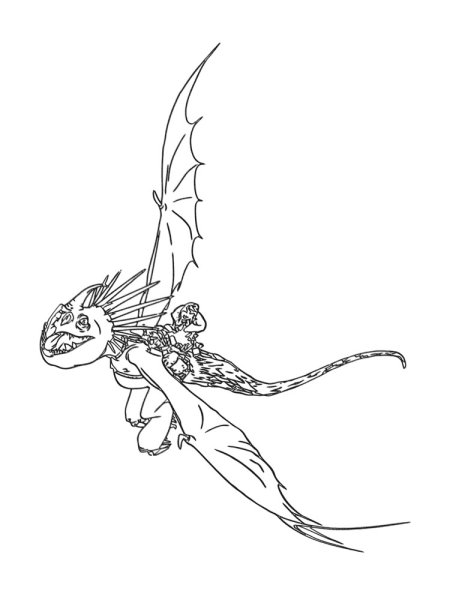 Громгильда и Астрид раскраска