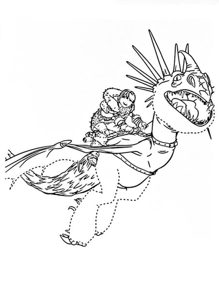 Голая Громгильда и Беззубик