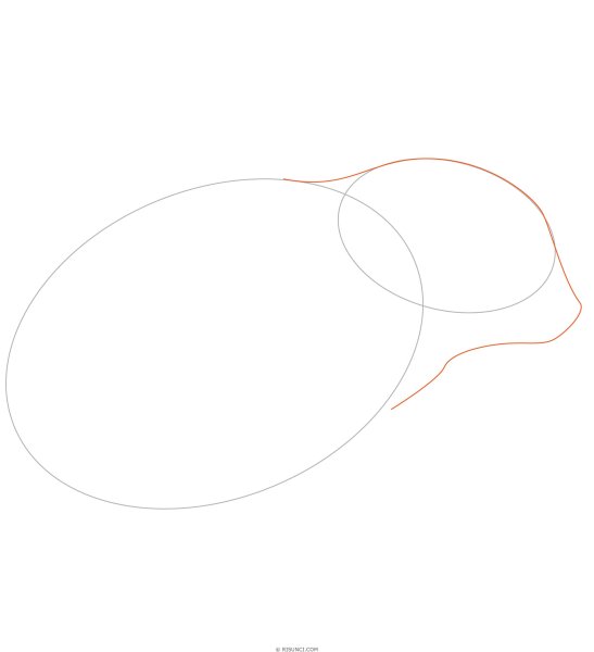 Рисунок лемминга поэтапно