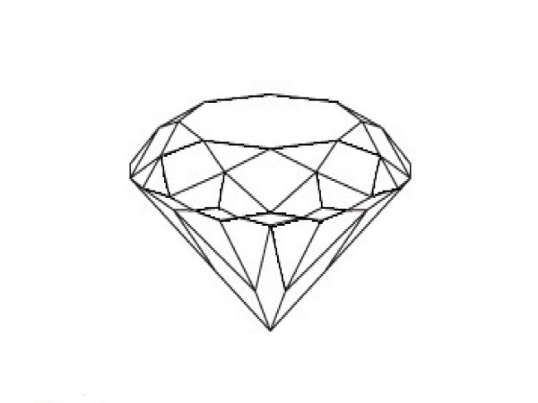 Бриллиант эскиз