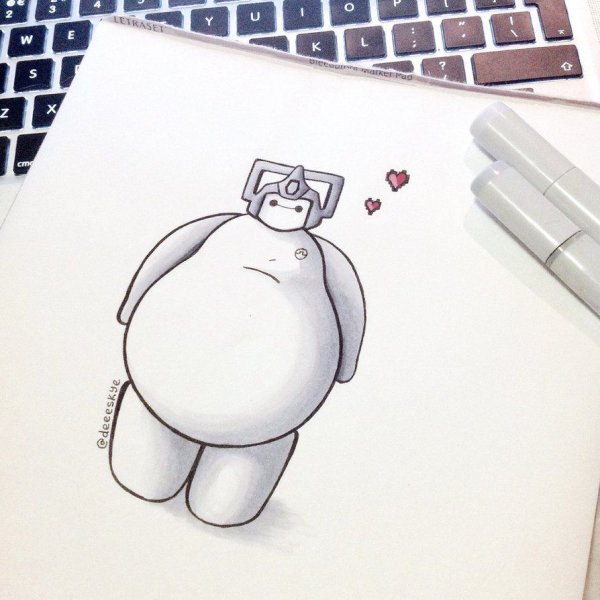 Беймакс скетч