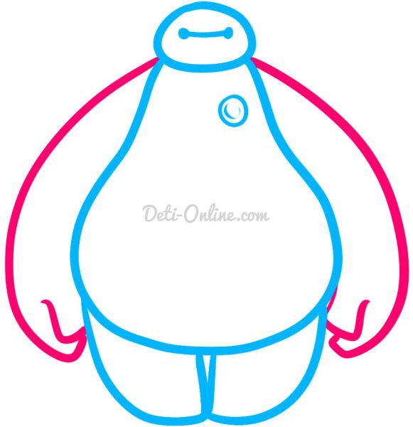 Чертеж Беймакса