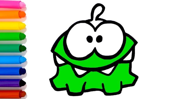 Как нарисовать ам Ням