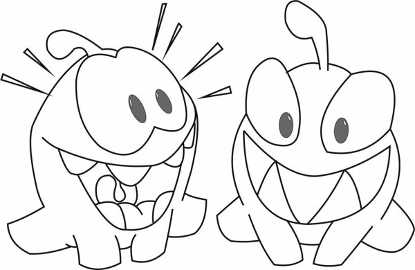 Раскраска. Ам-Ням