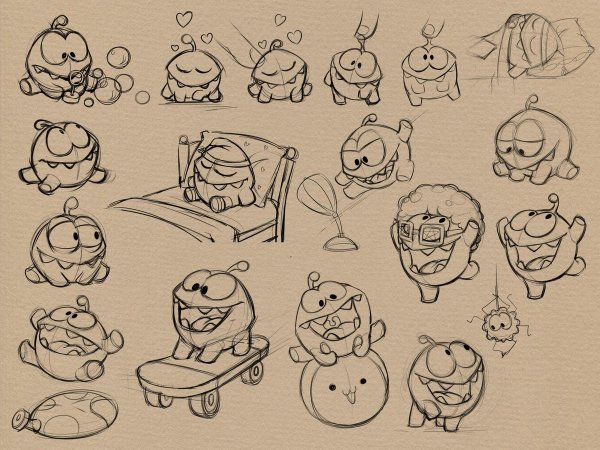 Cut the Rope рисунки