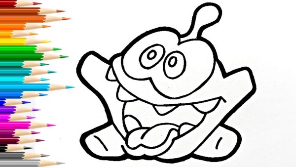 Рисунок ам няма карандашом