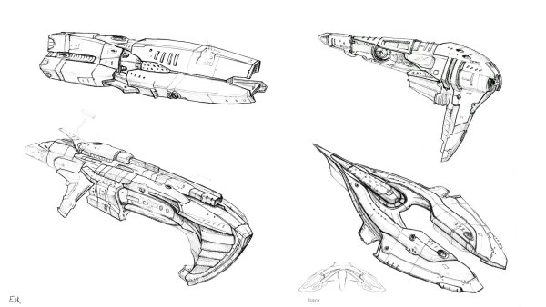 Поэтапное рисование ракеты