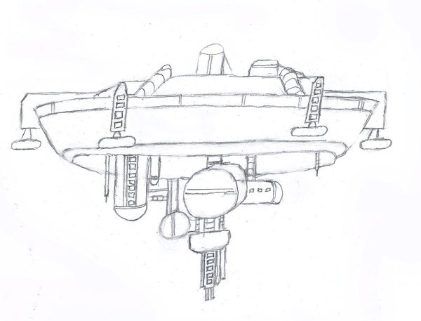 Космический корабль раскраска