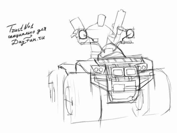 Раскраска Polaris Sportsman