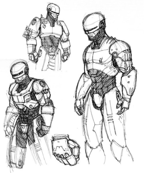 Робокоп концепт арты