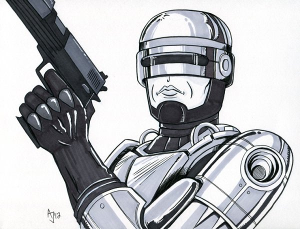 Робокоп эскиз