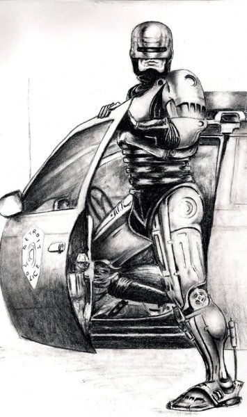 Разукрашки Робокоп