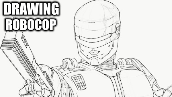 Робокоп нарисовать