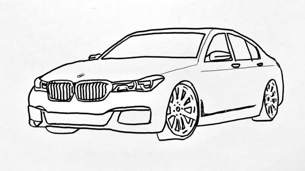 BMW m5 Cizimleri