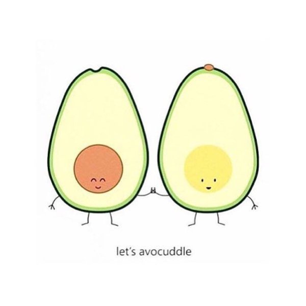 Авокадо иллюстрация