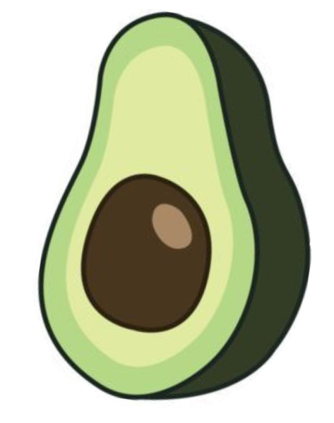 Распечатки авокадо
