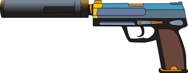 Пистолет ЮСП С чертеж