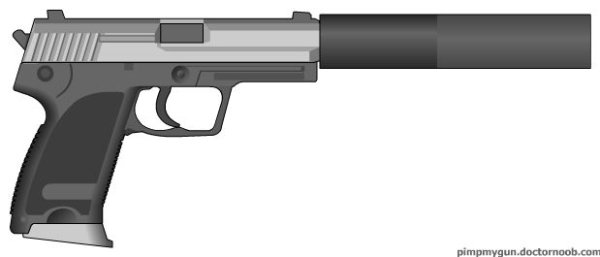 Чертеж пистолета юэспи