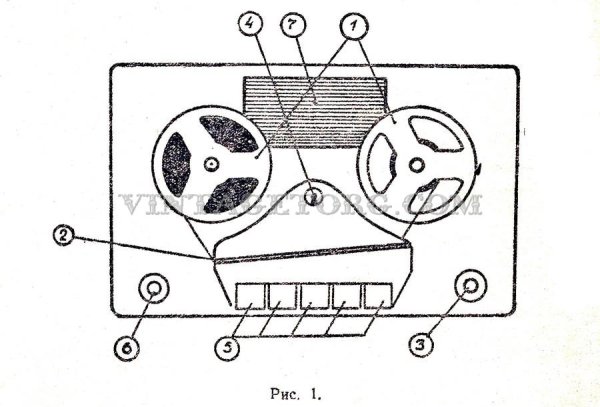 Магнитофон Спалис схема