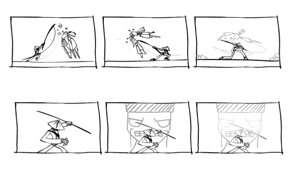 Раскадровка рисунок