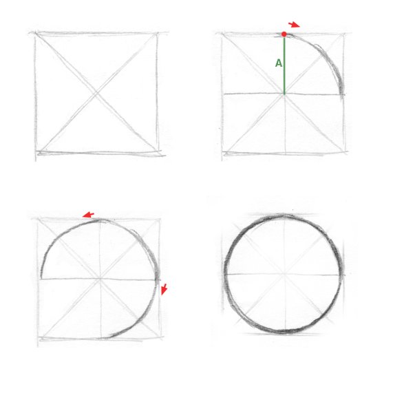 Для рисования окружностей