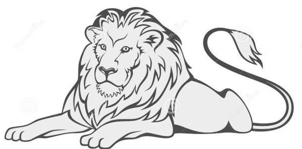 Лежачий Лев вектор